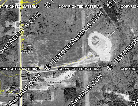 Air Park Speedway - 1955 Aerial